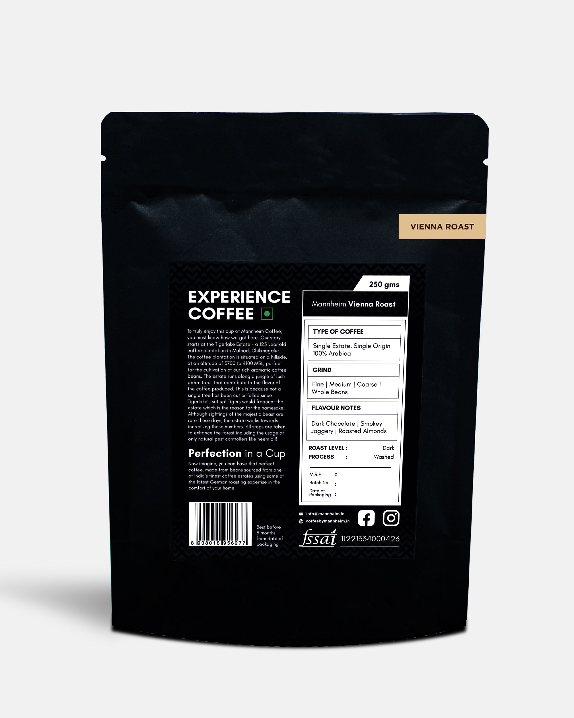 Mannheim Vienna Roast (100% Arabica)